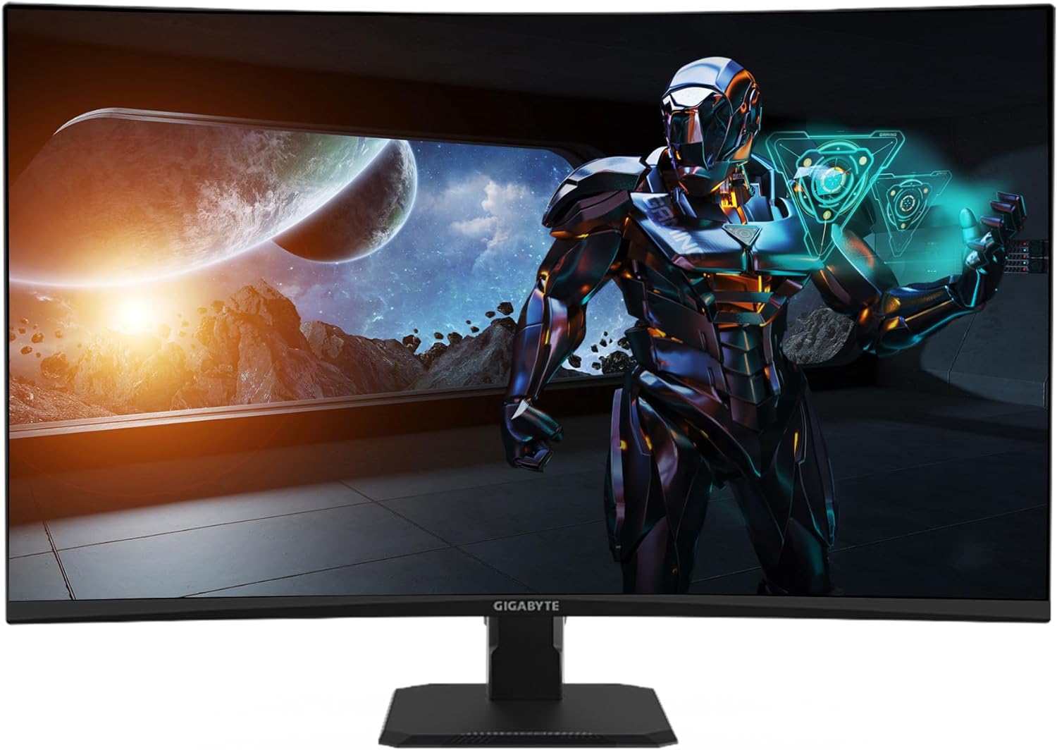 Gigabyte LED Monitor GS32QC 31.5 Inch QHD 1440p 165Hz 1ms FreeSync Premium Curved Gigabyte LED Monitor GS32QC 31.5 Inch QHD 1440p 165Hz 1ms FreeSync Premium Curved